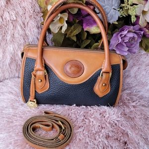 **SOLD ON MERCARI** Vintage Dooney Bourke Pebble Leather Satchel Purse